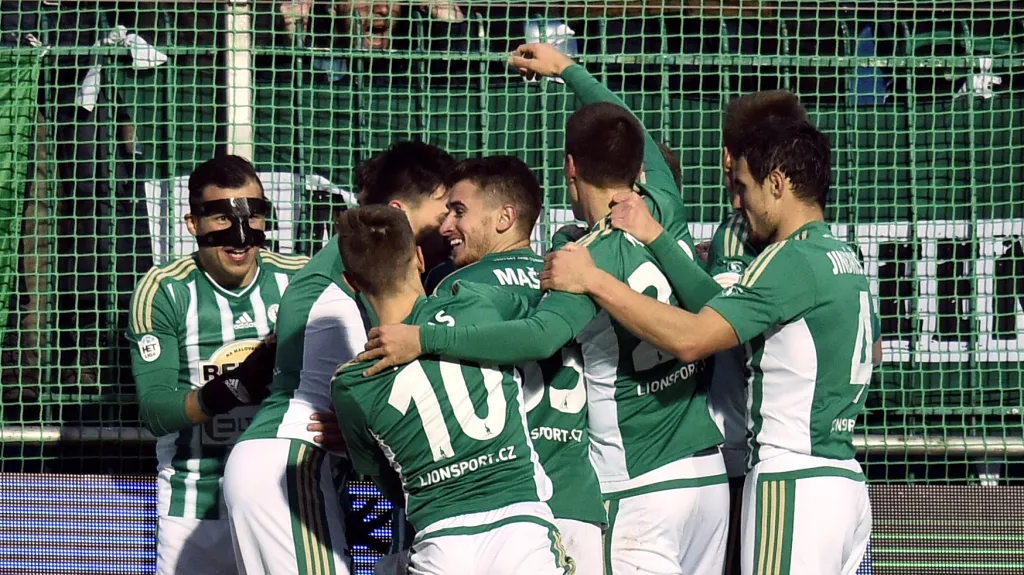 Slavící fotbalisté Bohemians 1905