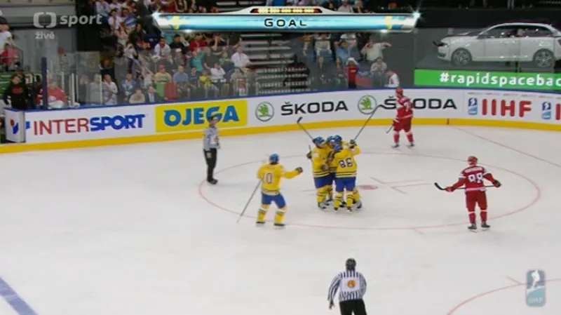 Sestřih utkání Švédsko - Bělorusko