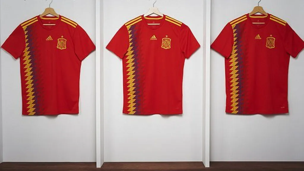 Nové dresy Španělska