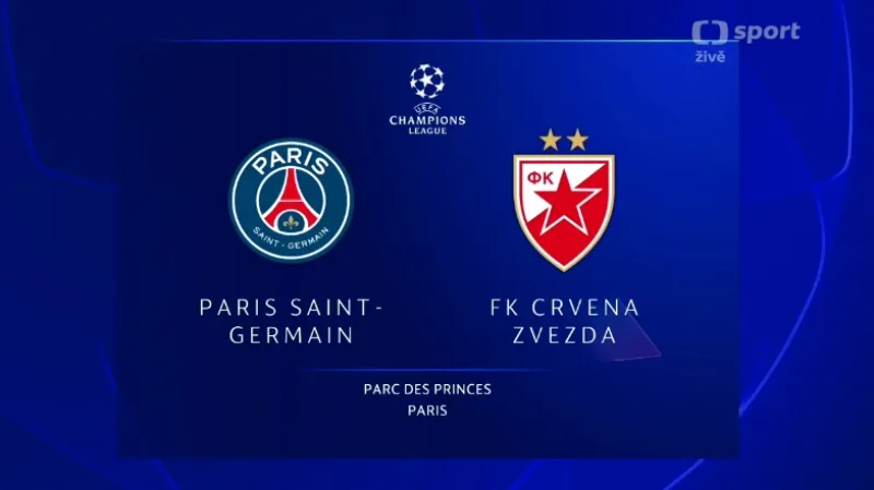 Sestřih utkání Paris St. Germain - CZ Bělehrad