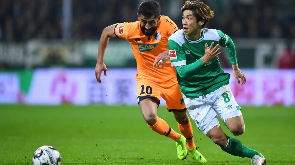 Utkání Brémy - Hoffenheim