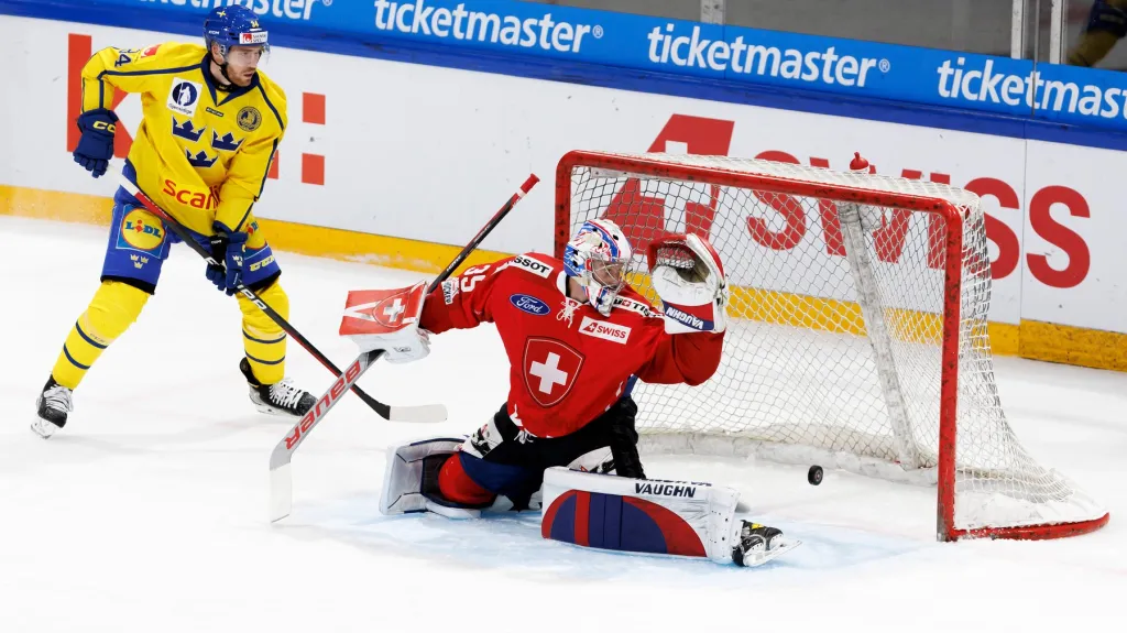 Utkání Švédsko – Švýcarsko