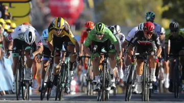 Závěr 11. etapy Tour de France