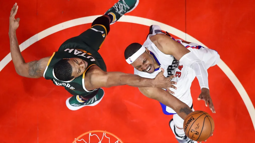 Utkání LA Clippers - Utah