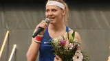 Rozlučka s Lucií Šafářovou po závěrečném vystoupení ve Fed Cupu