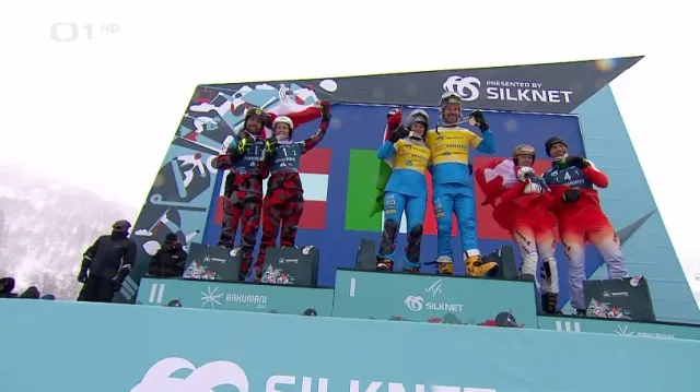 Paralelní slalom smíšených družstev českým snowboardistům nevyšel
