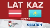 Sestřih utkání Lotyšsko – Kazachstán