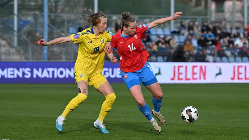 Sestřih utkání Ligy národů žen Česko –  Ukrajina