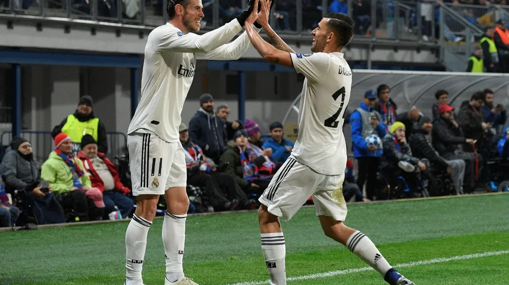 Radost hráčů Realu Madrid