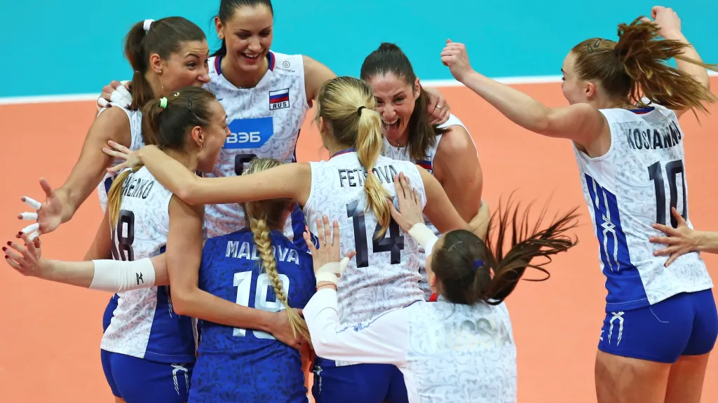 Ruské volejbalistky jsou mistryně Evropy