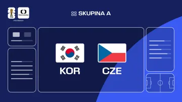 Jižní Korea – Česko (live statistiky)