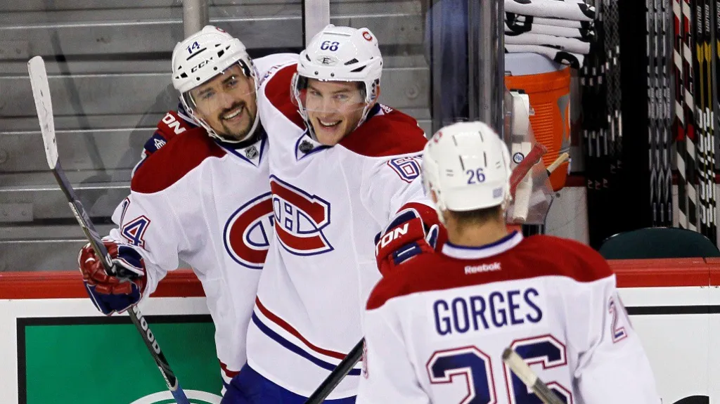 Radost hráčů Montrealu