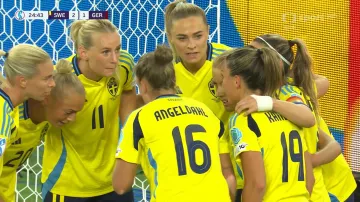 Kuriózní gól Holmbergové v zápase s Německem