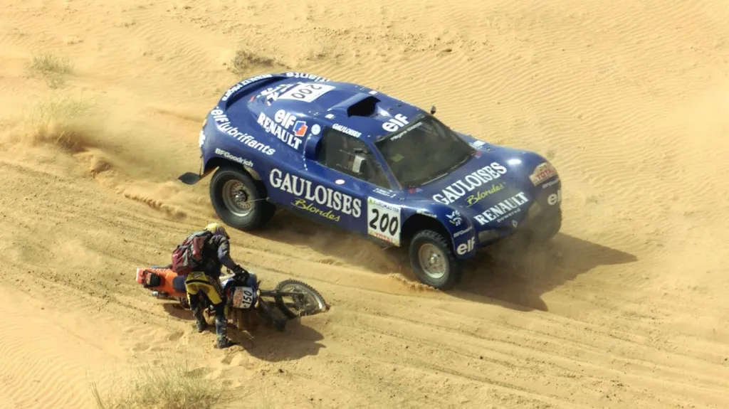 Bugina Jean-Louise Schlessera na Dakarské rallye