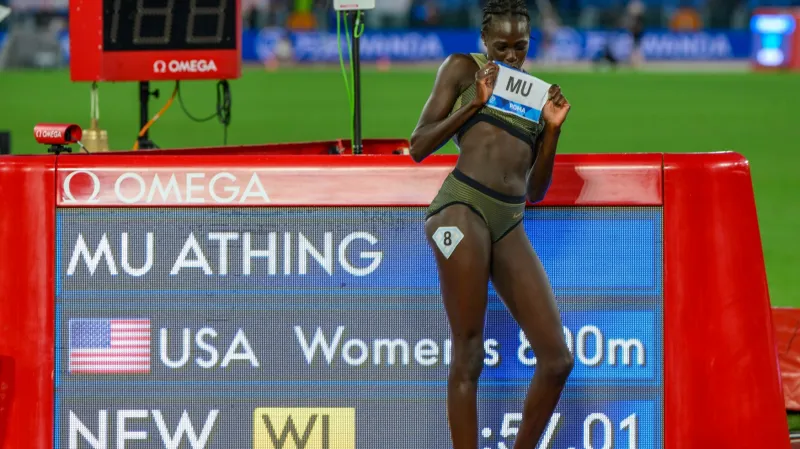 Muová zazářila v Římě nejrychlejší osmistovkou roku