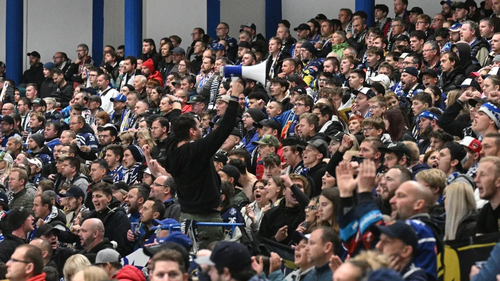 Kladenští hokejoví fanoušci