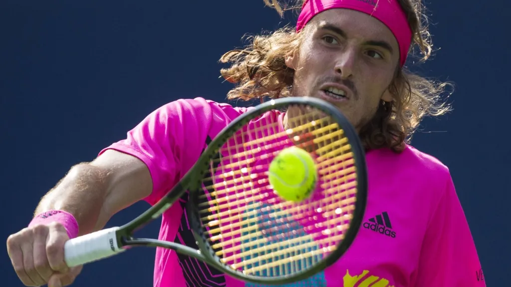 Řecký tenista Stefanos Tsitsipas 