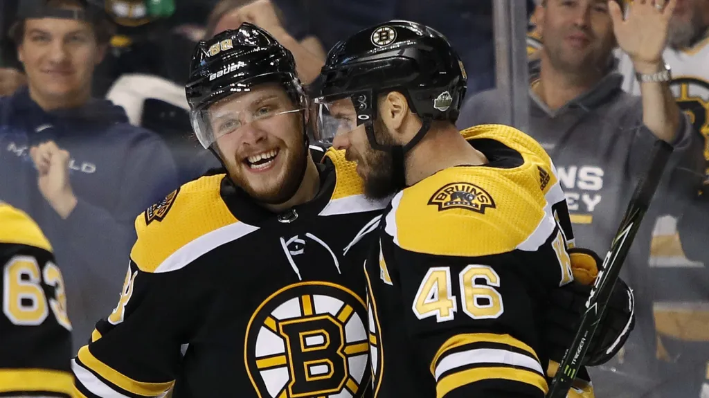 David Pastrňák a David Krejčí