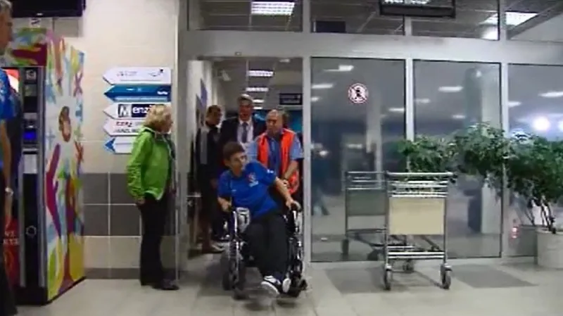 Pilař se na Ukrajině zranil