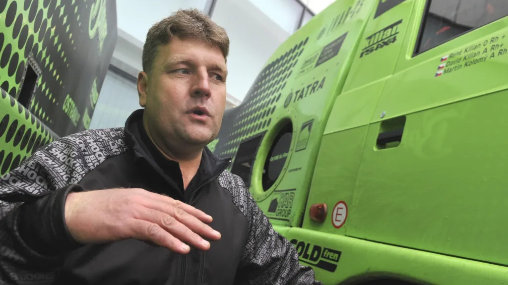 Jezdec Czech Dakar Teamu Martin Kolomý