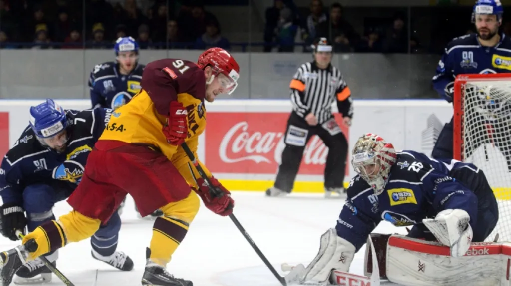 Čtvrtfinále play-off první hokejové ligy HC Rytíři Kladno - HC Dukla Jihlava