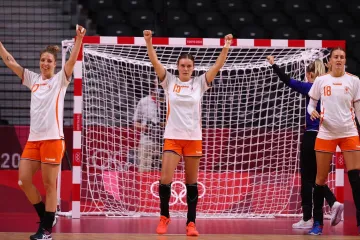 Radost házenkářek Nizozemska