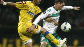 Souboj hráčů Brém a Udinese