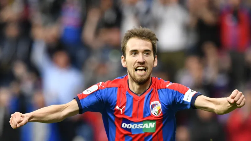 Tomáš Hořava po vyrovnání v zápase se Spartou