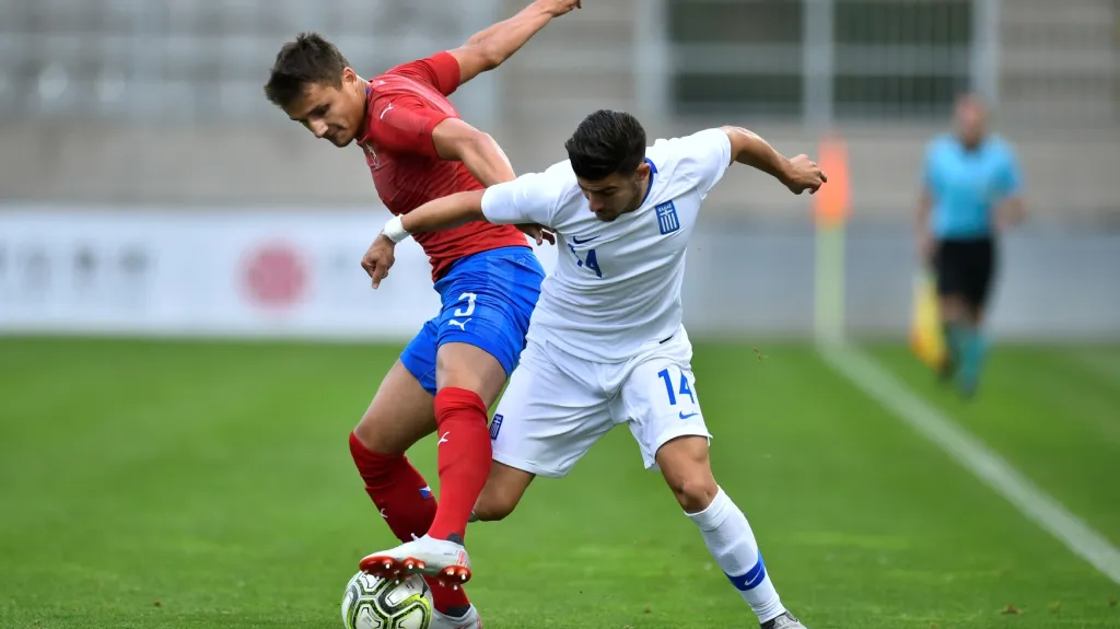 Utkání Česko U21 - Řecko U21