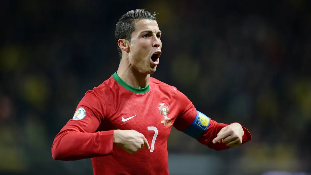 Cristiano Ronaldo v portugalském dresu