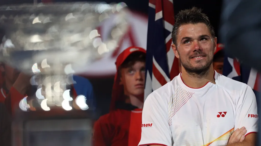 Stanislas Wawrinka po výhře na Australian Open