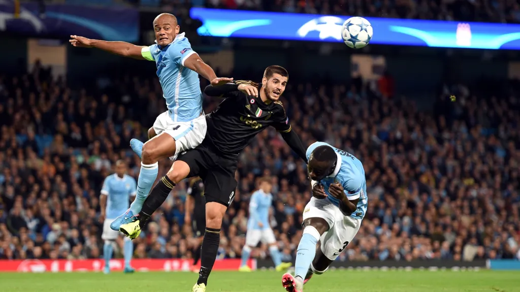 Utkání Manchester City - Juventus