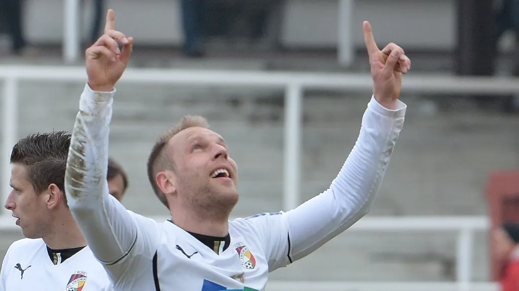 Slavící Daniel Kolář z Plzně