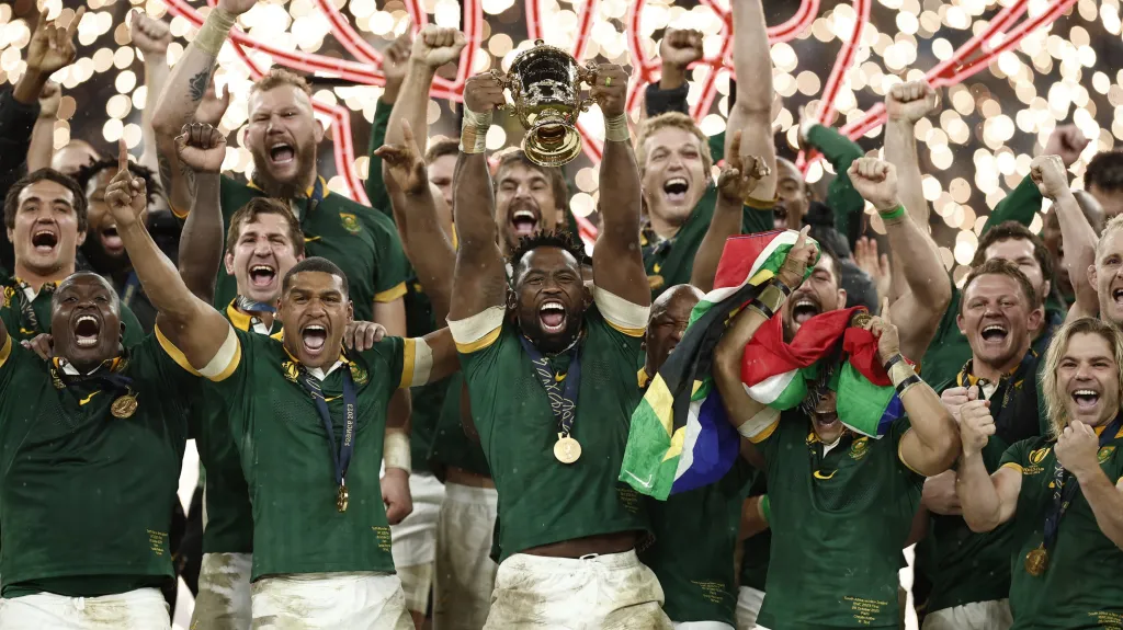 Ragbisté JAR slaví čtvrtý titul mistrů světa