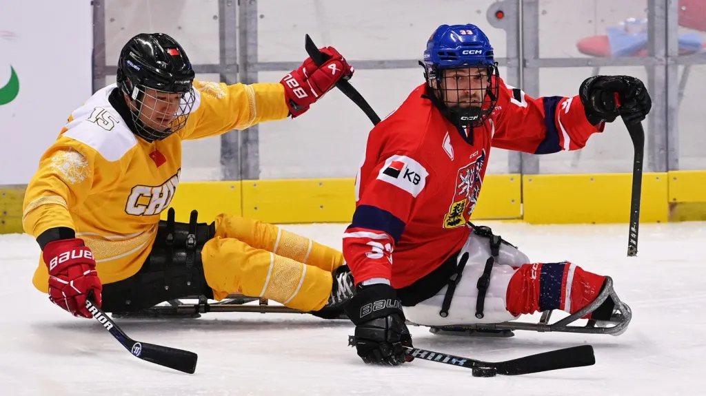 Utkání parahokejistů Česko – Čína