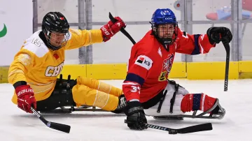 Utkání parahokejistů Česko – Čína