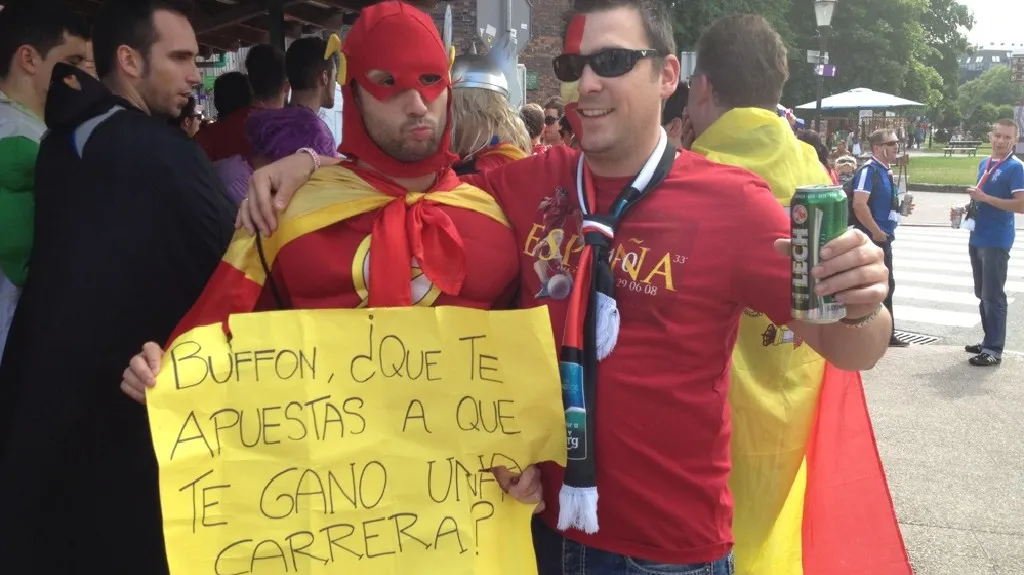 Španělští fanoušci