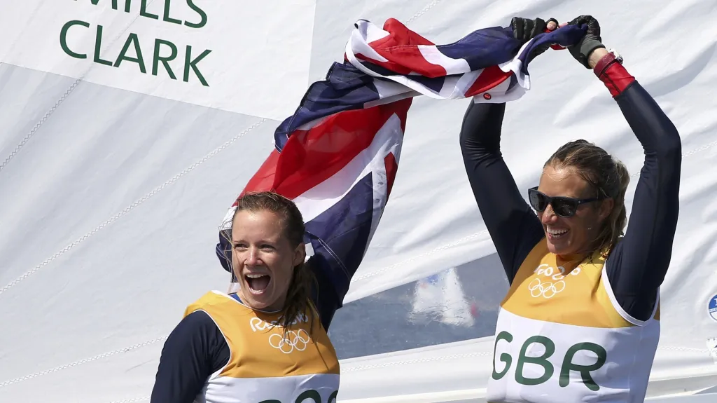 Vítězná britská posádka