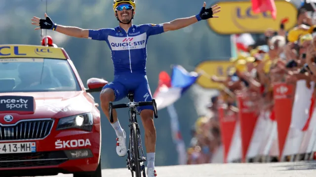 Finiš 10. etapy Tour de France 2018