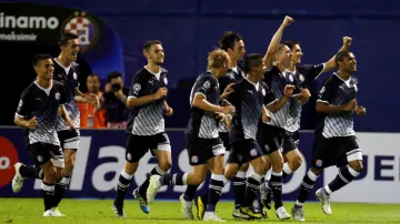 Fotbalisté Dinama Záhřeb