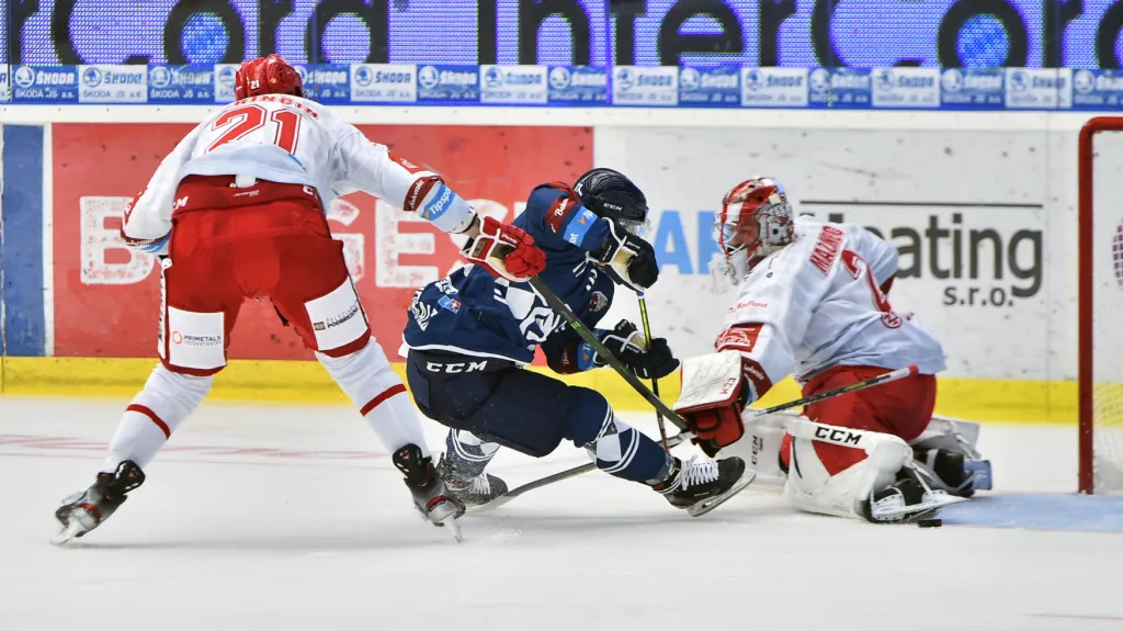 Utkání Plzeň – Třinec