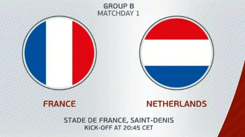 Sestřih utkání Francie – Nizozemsko