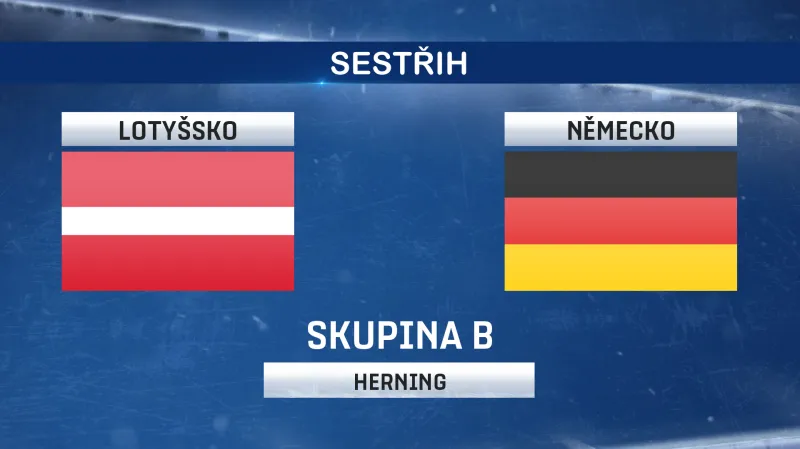 Sestřih utkání Lotyšsko - Německo