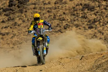 Martin Michek na Dakaru