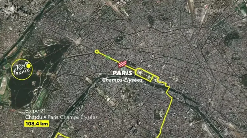 Představení 21. etapy Tour de France
