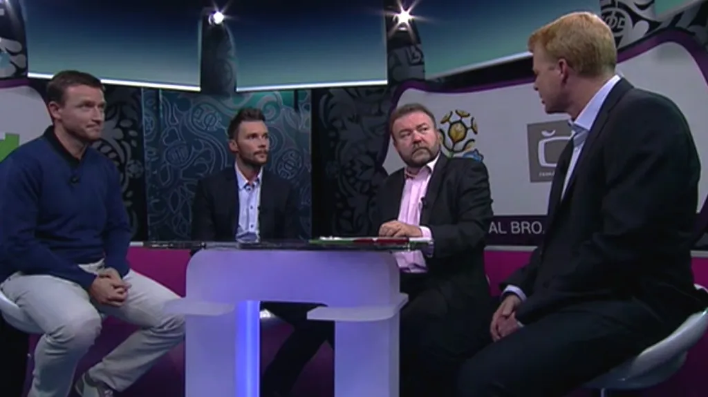 Vladimír Šmicer, Marek Jankulovski, Miroslav Karas a David Kozohorský