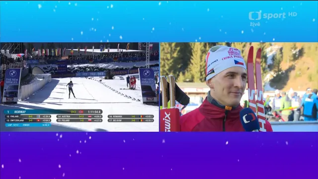 Ohlasy českých biatlonistů po štafetě v Hochfilzenu