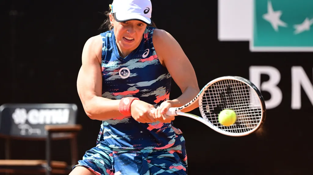 Světová jednička Iga Šwiateková z Polska