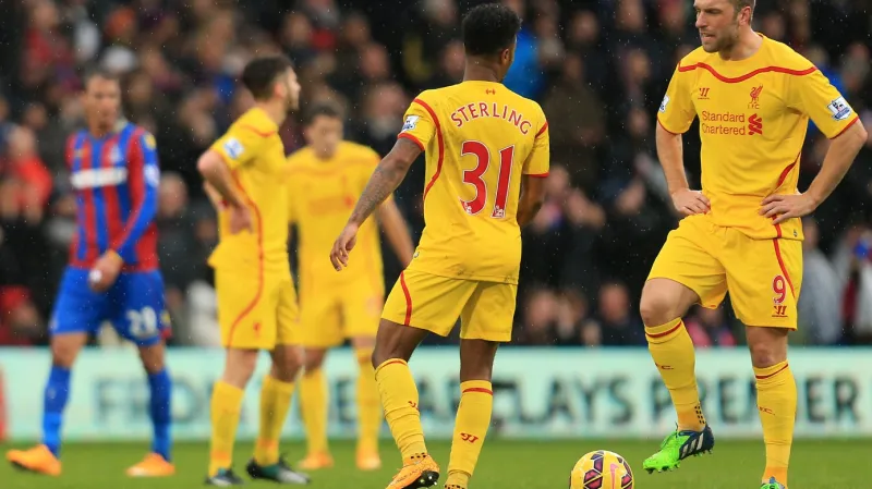 Zklamaní fotbalisté Liverpoolu