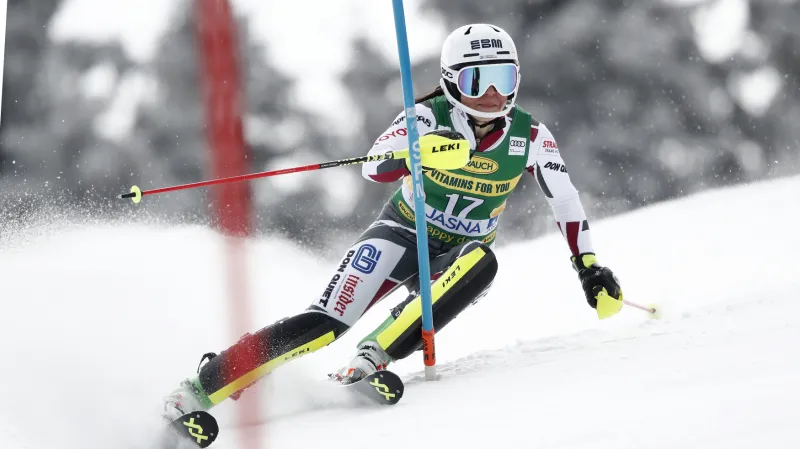 Dubovská si ve slalomu v Jasné dojela pro životní osmé místo